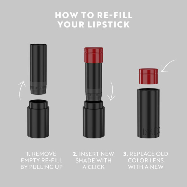 IsaDora Huulepulk Perfect Moisture 215 Classic Red - Image 3