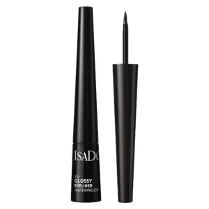 IsaDora Silmalainer Glossy 40 Chrome Black