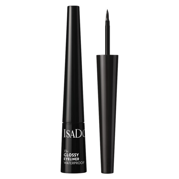 IsaDora Silmalainer Glossy 40 Chrome Black