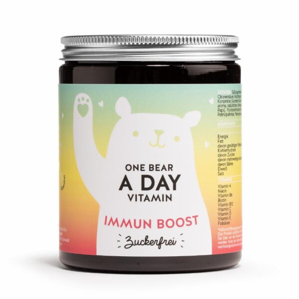 Bears With Benefits Immun Boost, suhkruvaba  90tk