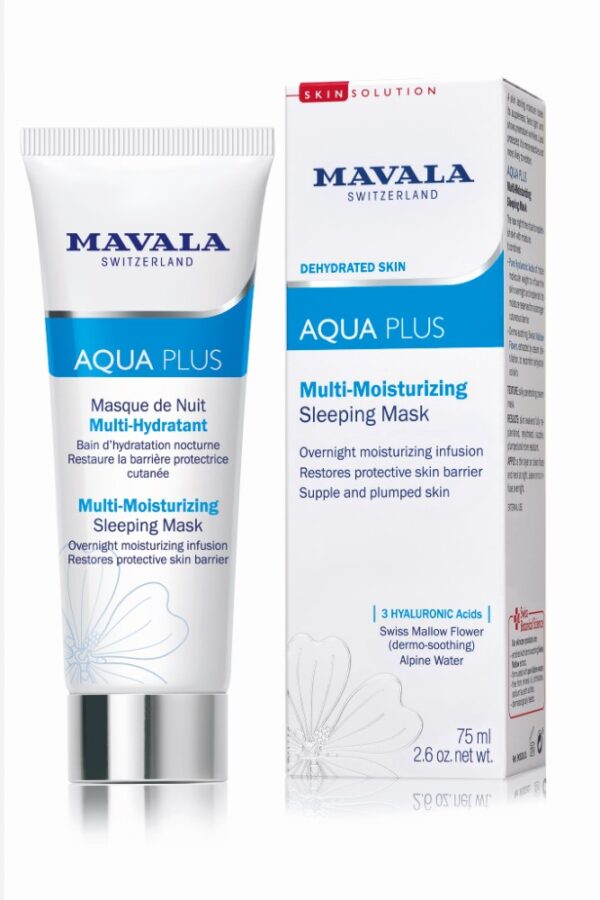 Mavala Aqua Plus Multi Moisturizing Sleeping Mask niisutav öömask 75ml