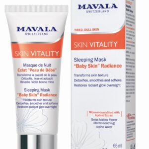 Mavala Skin Vitality  Vitalizing Healthy Glow Sleeping Mask “Baby Skin Radiance” öömask 65ml