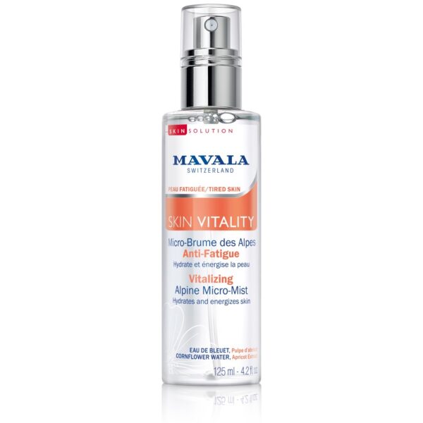 Mavala Skin Vitality Vitalizing Alpine Micro-Mist niisutav ja ergutav näovesi 125ml