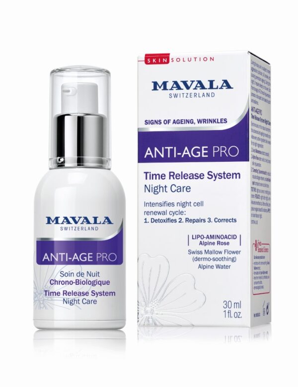 Mavala Anti Age Pro Time Release System Night Care öine hooldus 30ml