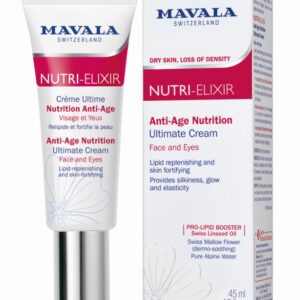 Mavala Nutri Elixir Anti-Age Ultimate Cream Face and Eyes toitev päevakreem näole ja silmaümbrusele 45ml