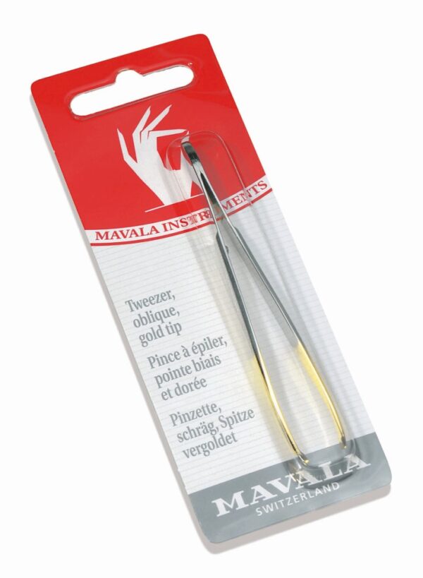 Mavala Pintsetid Olbique Gold Tip
