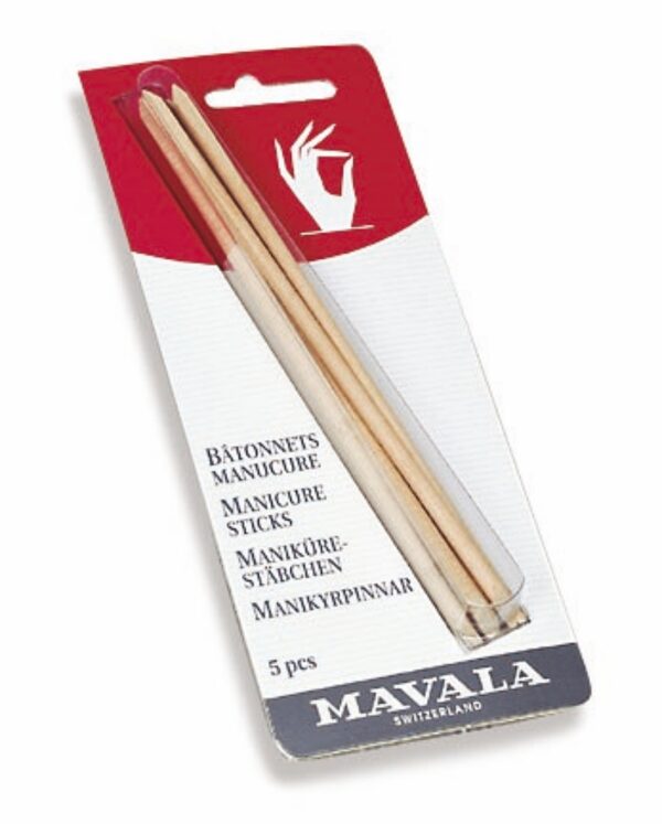 Mavala Maniküüripulgad kasepuidust 5tk