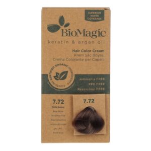 Biomagic Hair Color Cream kreemjas juuksevärv 7.72 Beige Blonde