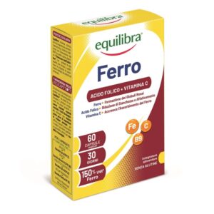 Equilibra Raud foolhappe ja C-vitamiiniga, 60kps. 25,8 g