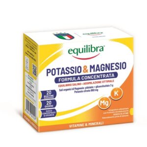 Equilibra Kaalium ja magneesium 20 doosi 140 g