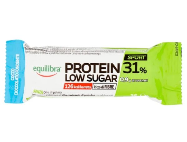 Equilibra Proteiinibatoon kookoseglasuuriga 35 g