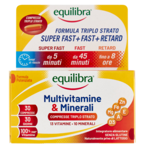 Equilibra Multivitamiinid ja mineraalid, 30 tabl 40,5 g