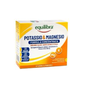 Equilibra Kaalium ja magneesium suhkruvavaba, 20 doosi 140 g