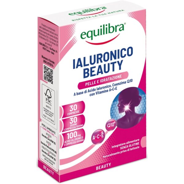 Equilibra Hüaluroonhapet sisaldav toidulisand Ialuronico Beauty 15,3