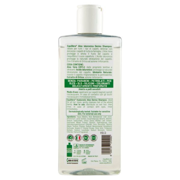 Equilibra Aloe niisutav Šampoon 250ml - Image 2
