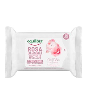 Equilibra Rosa Näopuhastussalvrätikud mitsellaarveega 25tk