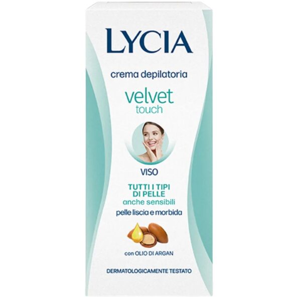 Lycia Velvet Touch depilatsioonikreem näole 50ml