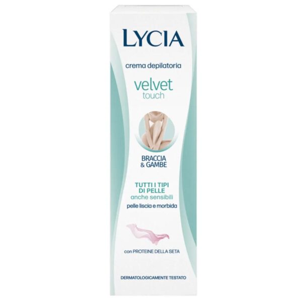 Lycia Velvet Touch depilatsioonikreem kätele ja jalgadele 150ml