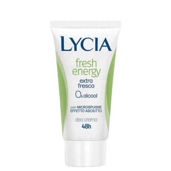 Lycia Fresh Energy värskendav higilõhna neutraliseeriv kreem 40ml