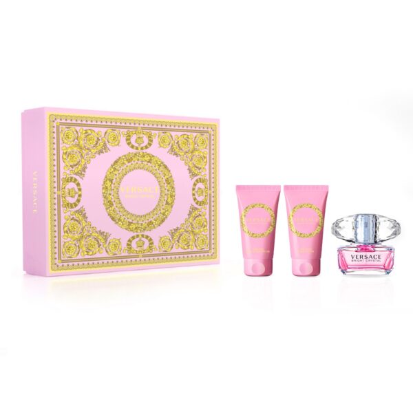 Versace Bright Crystal komplekt EdT50+ ihupiim50+ dušigeel50