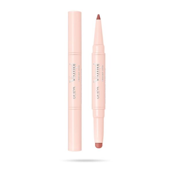 Pupa Huulepulk-pliiats Vamp! Creamy Duo 007 Peach Nude