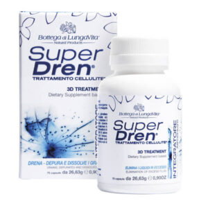 SuperDren 3D Cellulite Treatment tselluliiti vähendavad ja ainevahetust kiirendavad kapslid