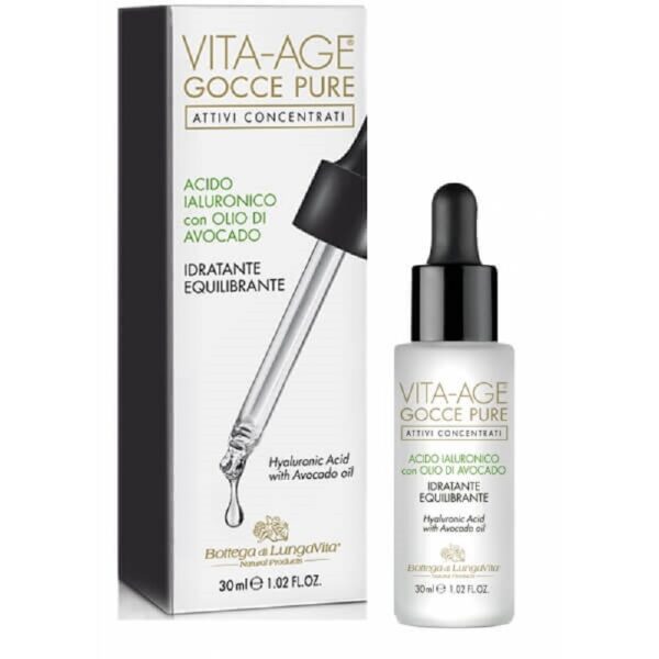Vita Age Hyaluronic Acid Drops nahka toitvadhüaluroonhappe tilgad