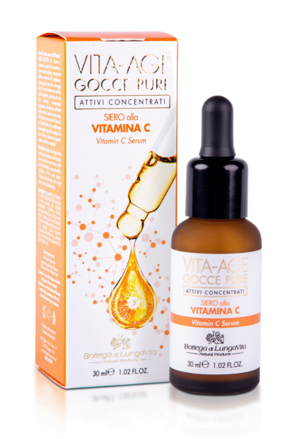 Bottega di Lungavita Vita-Age Gocce Pure C-vitamiini seerum 30ml