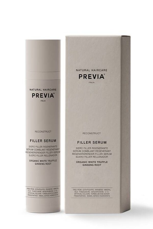 Previa Filler taastav seerum kahjustatud ja habrastele juustele 50ml