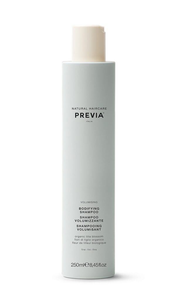 Previa Bodyfying kohevust andev šampoon õhukestele juustele 250ml
