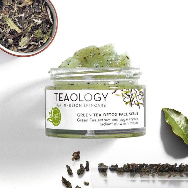 Teaology Green Tea Detox Face Scrub näokoorija 50 ml - Image 3