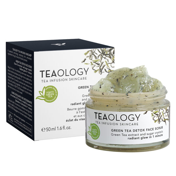 Teaology Green Tea Detox Face Scrub näokoorija 50 ml - Image 2