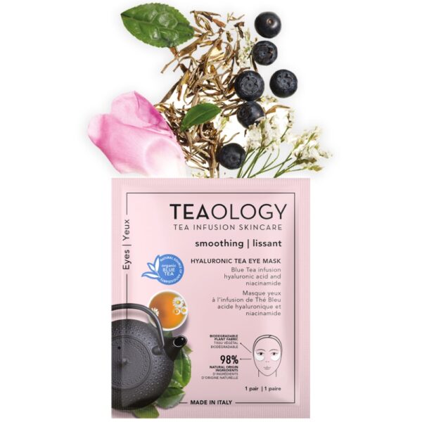 Teaology Hyaluronic Tea Eye Mask hüaluroonhappega silmamaskid 1paar 5 ml - Image 3
