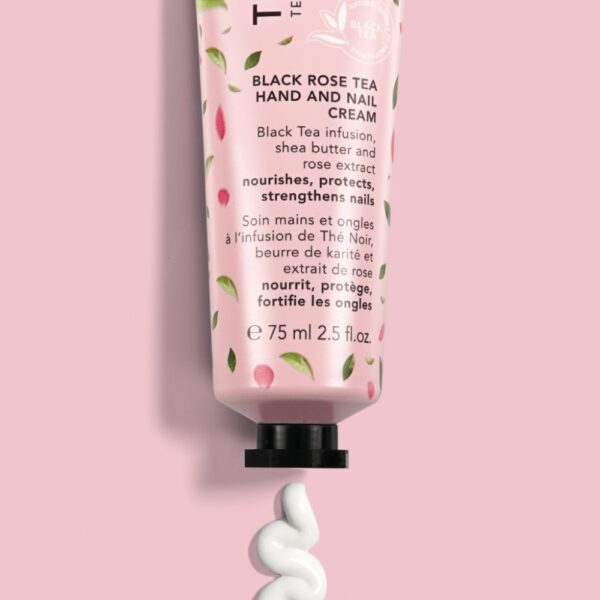 Teaology Black Rose Tea Hand And Nail Cream käte- ja küüntekreem 75 ml - Image 2