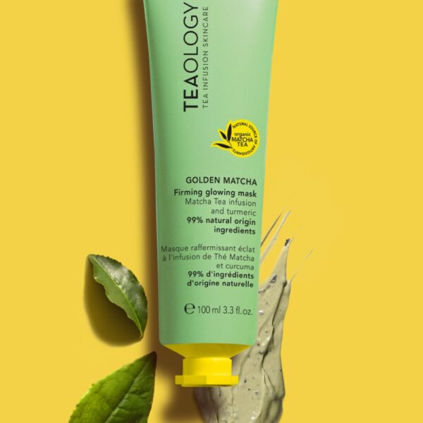 Teaology Golden Matcha Firming Glowing Mask kooriv ja puhastav näomask 100 ml - Image 5