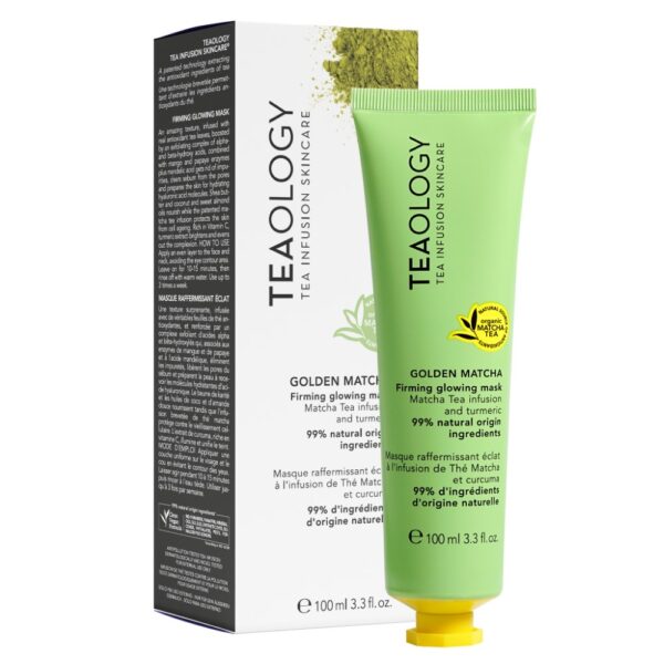Teaology Golden Matcha Firming Glowing Mask kooriv ja puhastav näomask 100 ml - Image 2