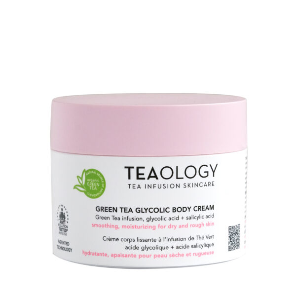 Teaology Green Tea Glycolic Body Cream glükoolhappega kehakreem 260ml - Image 2