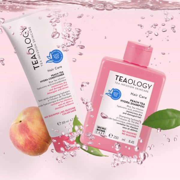 Teaology Peach Tea Hydra Conditioner niisutav juuksepalsam 200 ml - Image 2