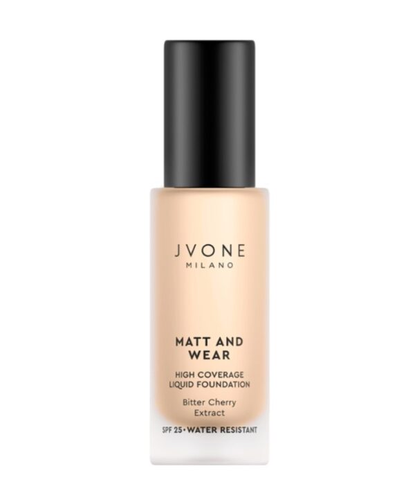 Jvone Milano Jumestuskreem Matt And Wear  Liquid Foundation NW15 20ml