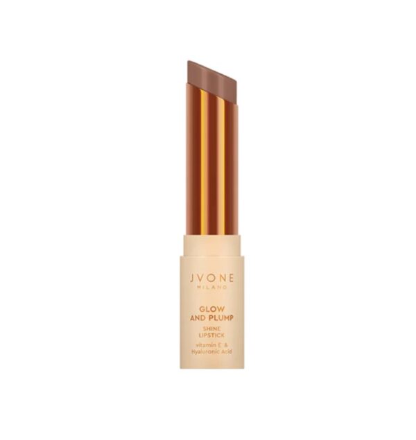Jvone Milano Huulepulk Glow And Plump Shine Lipstick 03 Amber Glow