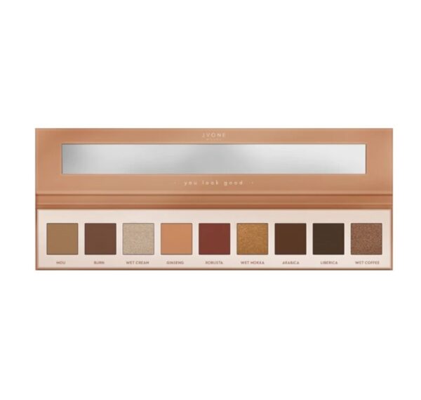 Jvone Milano lauvärvipalett Shadow Library Eyeshadow Palette 01 Arabica
