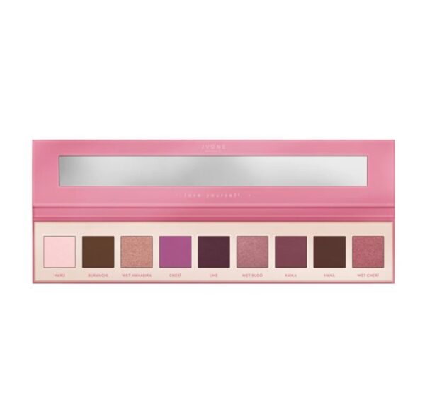 Jvone Milano lauvärvipalett Shadow Library Eyeshadow Palette 02 Hanami
