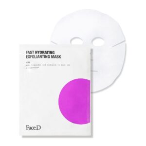 FaceD Niisutav mask näole 1 tk