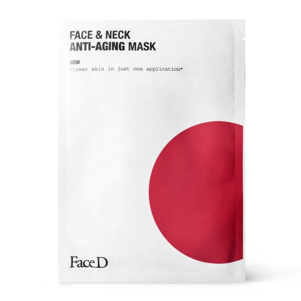 FaceD Anti Wrinkle Face&Neck Mask 25ml - Image 2