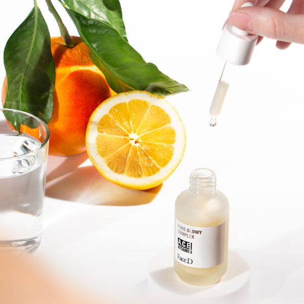 FaceD Glowy Complex A.C.E.Vitamin seerum 30ml - Image 3