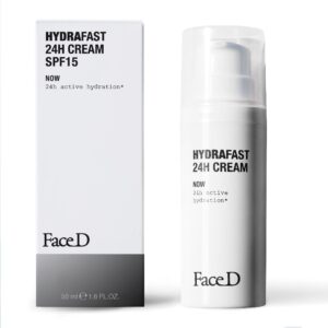 FaceD Hydrafast 24h kreem SPF 15, 50ml