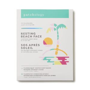 Patchology Resting Beach Face rahustavate kangasmaskide komplekt
