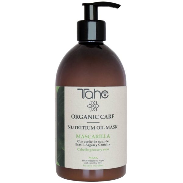 Tahe Organic Nutritium Oil mask paksudele kuivadele juustele 500ml