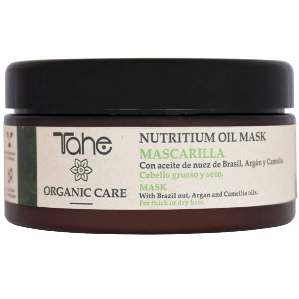 Tahe Organic Nutritium Oil mask paksudele kuivadele juustele 300ml