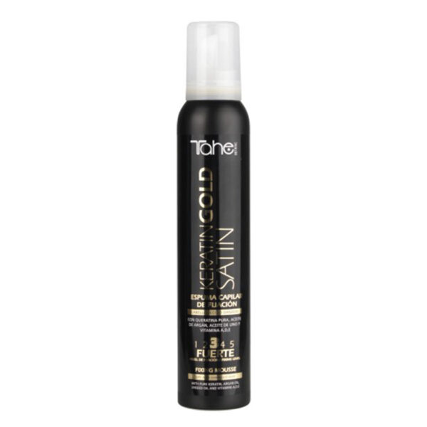 Tahe Keratin Gold Satin juuksevaht ekstratugev 200ml